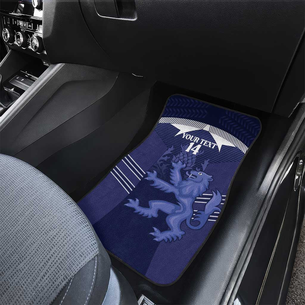 Scotland Football Custom Car Mats 2026 Come On Scottish Dragon Thistle - Wonder Print Shop