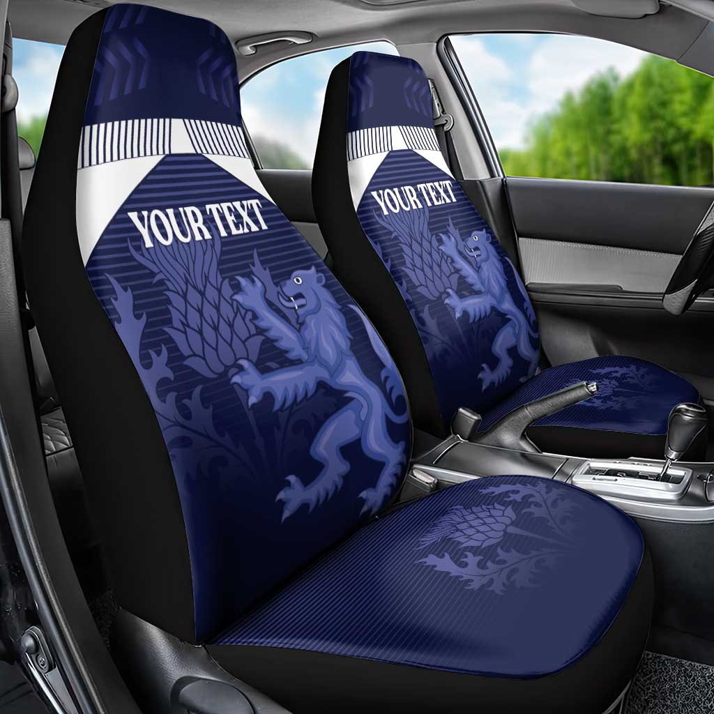 Scotland Football Custom Car Seat Cover 2026 Come On Scottish Dragon Thistle - Wonder Print Shop