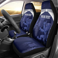Scotland Football Custom Car Seat Cover 2026 Come On Scottish Dragon Thistle - Wonder Print Shop