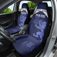 Scotland Football Custom Car Seat Cover 2026 Come On Scottish Dragon Thistle - Wonder Print Shop
