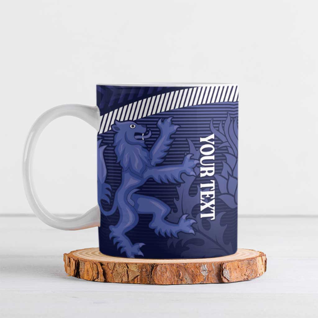 Scotland Football Custom Ceramic Mug 2026 Come On Scottish Dragon Thistle - Wonder Print Shop