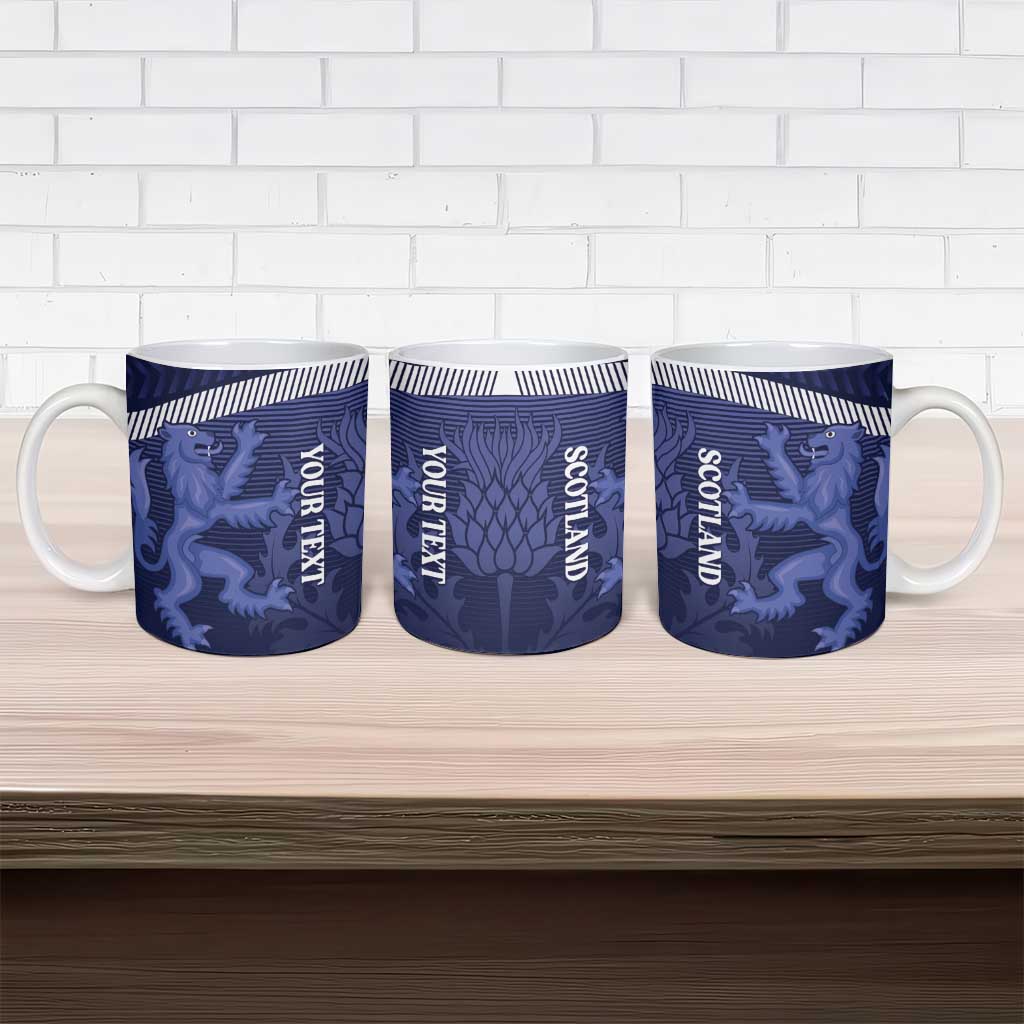 Scotland Football Custom Ceramic Mug 2026 Come On Scottish Dragon Thistle - Wonder Print Shop