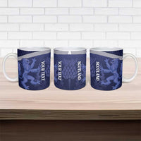 Scotland Football Custom Ceramic Mug 2026 Come On Scottish Dragon Thistle - Wonder Print Shop