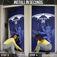 Scotland Football Custom Door Cover 2026 Come On Scottish Dragon Thistle - Wonder Print Shop