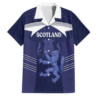Scotland Football Custom Family Matching Off The Shoulder Long Sleeve Dress and Hawaiian Shirt 2026 Come On Scottish Dragon Thistle - Wonder Print Shop