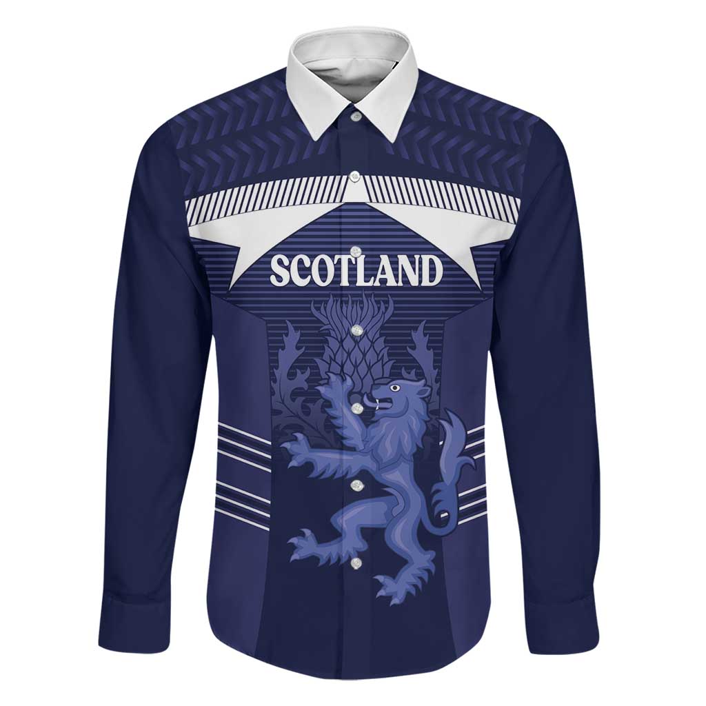 Scotland Football Custom Family Matching Off Shoulder Maxi Dress and Hawaiian Shirt 2026 Come On Scottish Dragon Thistle - Wonder Print Shop