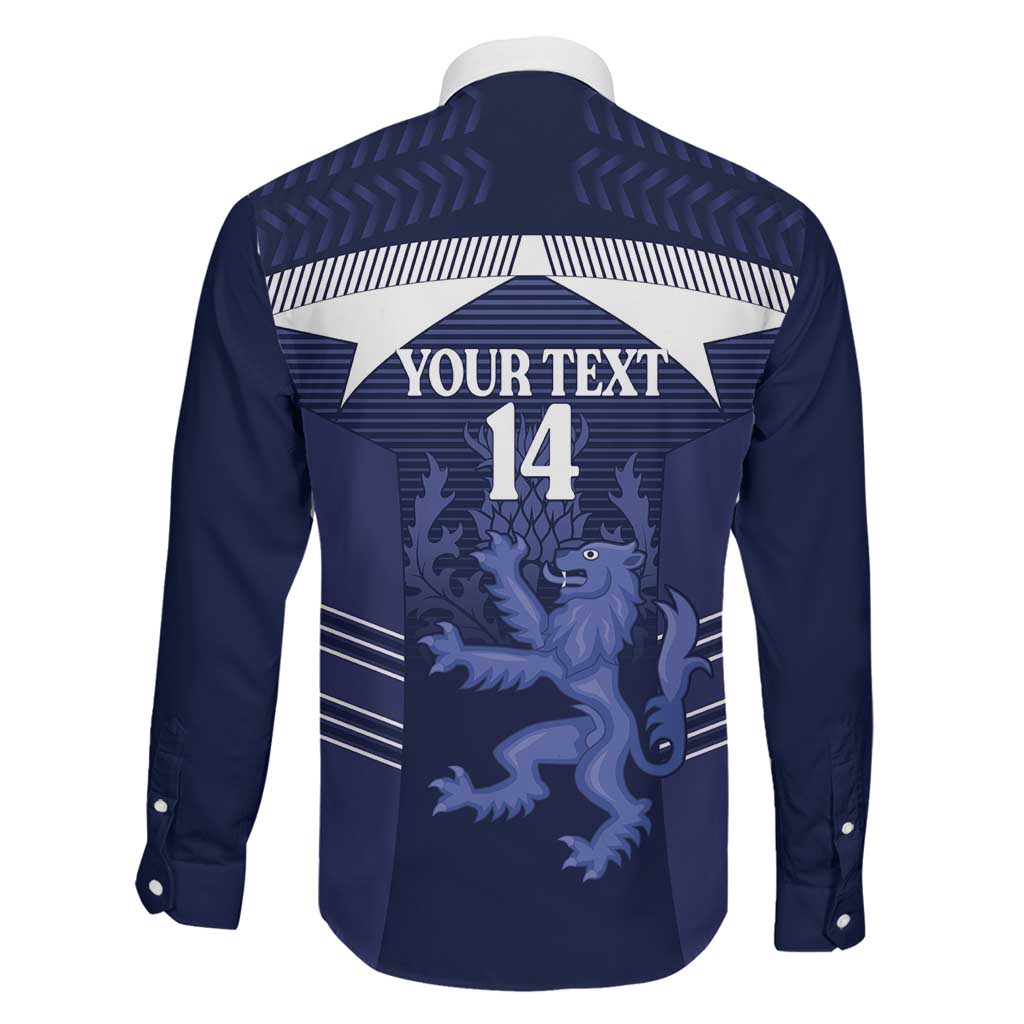 Scotland Football Custom Family Matching Short Sleeve Bodycon Dress and Hawaiian Shirt 2026 Come On Scottish Dragon Thistle - Wonder Print Shop