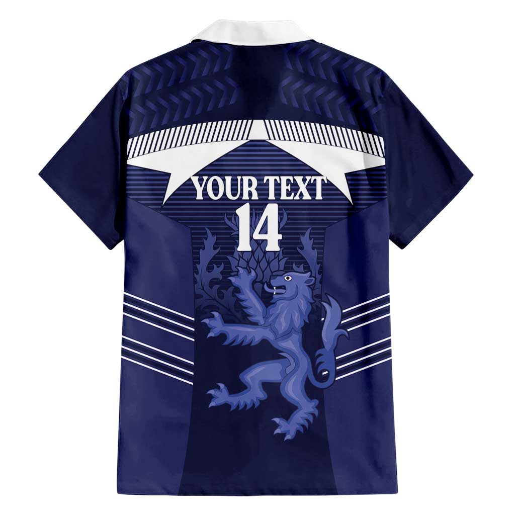 Scotland Football Custom Family Matching Summer Maxi Dress and Hawaiian Shirt 2026 Come On Scottish Dragon Thistle - Wonder Print Shop