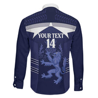 Scotland Football Custom Family Matching Tank Maxi Dress and Hawaiian Shirt 2026 Come On Scottish Dragon Thistle - Wonder Print Shop