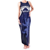 Scotland Football Custom Family Matching Tank Maxi Dress and Hawaiian Shirt 2026 Come On Scottish Dragon Thistle - Wonder Print Shop