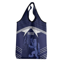 Scotland Football Custom Grocery Bag 2026 Come On Scottish Dragon Thistle - Wonder Print Shop