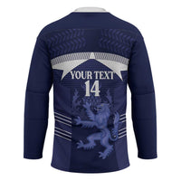 Scotland Football Custom Hockey Jersey 2026 Come On Scottish Dragon Thistle - Wonder Print Shop