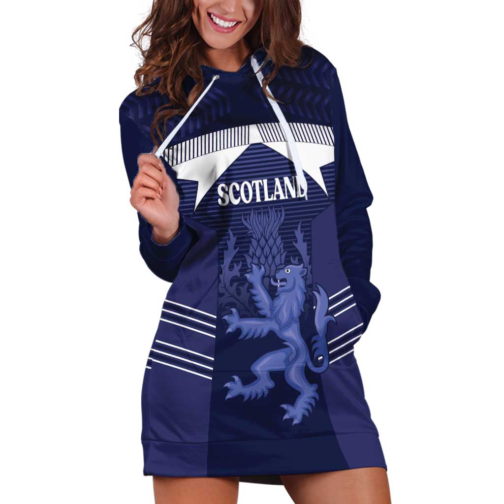 Scotland Football Custom Hoodie Dress 2026 Come On Scottish Dragon Thistle - Wonder Print Shop