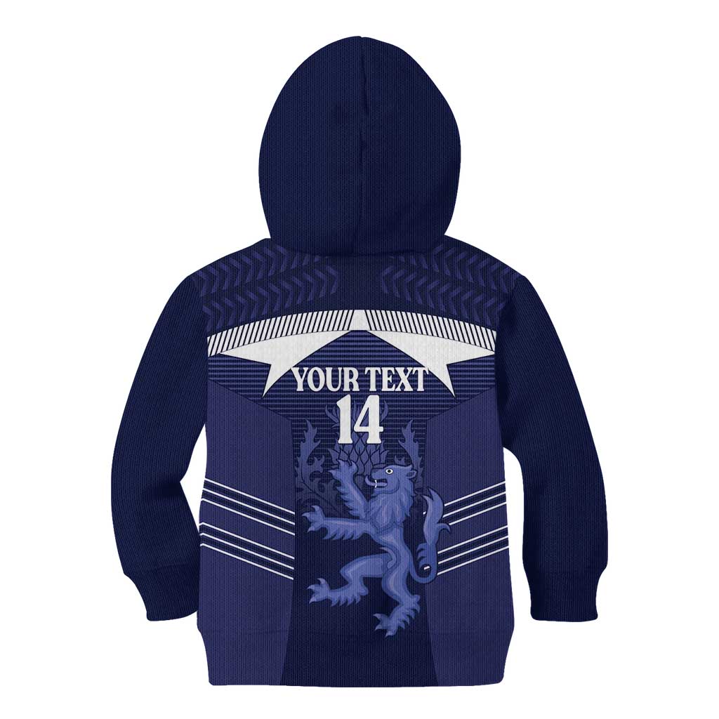 Scotland Football Custom Kid Hoodie 2026 Come On Scottish Dragon Thistle - Wonder Print Shop
