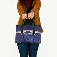 Scotland Football Custom Leather Bag 2026 Come On Scottish Dragon Thistle - Wonder Print Shop