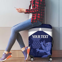 Scotland Football Custom Luggage Cover 2026 Come On Scottish Dragon Thistle - Wonder Print Shop