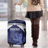 Scotland Football Custom Luggage Cover 2026 Come On Scottish Dragon Thistle - Wonder Print Shop