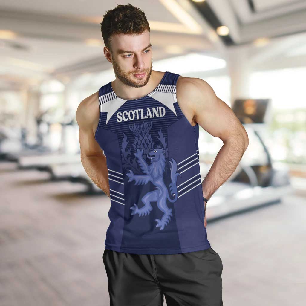 Scotland Football Custom Men Tank Top 2026 Come On Scottish Dragon Thistle - Wonder Print Shop