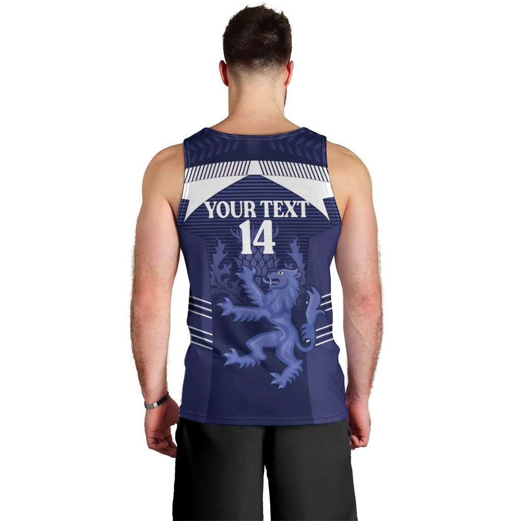 Scotland Football Custom Men Tank Top 2026 Come On Scottish Dragon Thistle - Wonder Print Shop