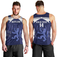 Scotland Football Custom Men Tank Top 2026 Come On Scottish Dragon Thistle - Wonder Print Shop