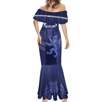 Scotland Football Custom Mermaid Dress 2026 Come On Scottish Dragon Thistle - Wonder Print Shop