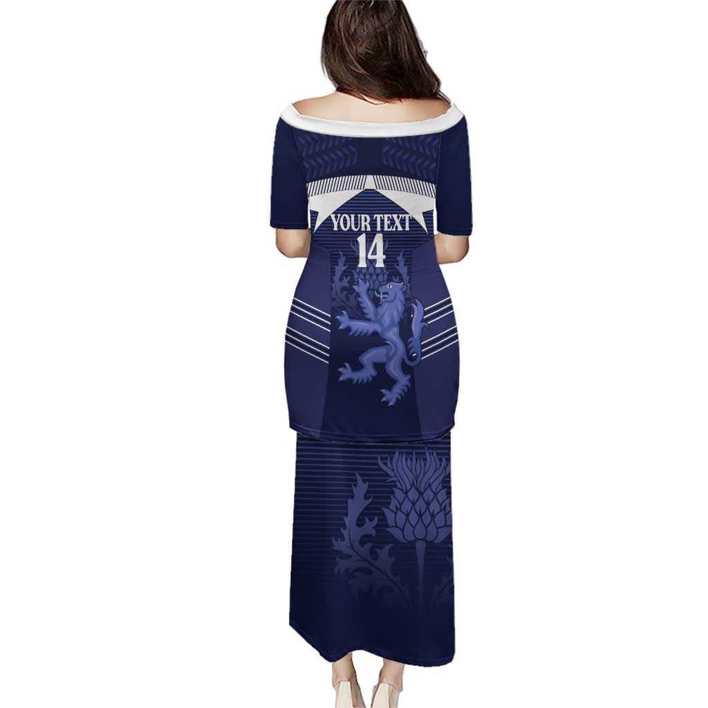 Scotland Football Custom Puletasi 2026 Come On Scottish Dragon Thistle - Wonder Print Shop