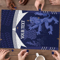 Scotland Football Custom Puzzle 2026 Come On Scottish Dragon Thistle - Wonder Print Shop