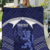 Scotland Football Custom Quilt 2026 Come On Scottish Dragon Thistle - Wonder Print Shop