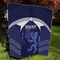 Scotland Football Custom Quilt 2026 Come On Scottish Dragon Thistle - Wonder Print Shop