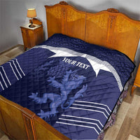 Scotland Football Custom Quilt 2026 Come On Scottish Dragon Thistle - Wonder Print Shop