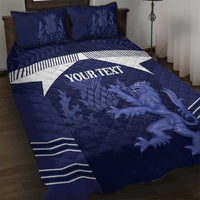 Scotland Football Custom Quilt Bed Set 2026 Come On Scottish Dragon Thistle - Wonder Print Shop