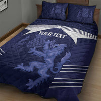 Scotland Football Custom Quilt Bed Set 2026 Come On Scottish Dragon Thistle - Wonder Print Shop
