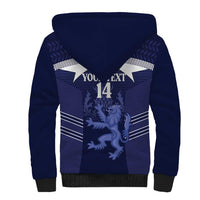 Scotland Football Custom Sherpa Hoodie 2026 Come On Scottish Dragon Thistle - Wonder Print Shop