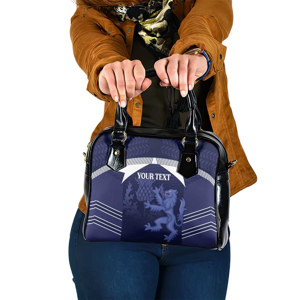 Scotland Football Custom Shoulder Handbag 2026 Come On Scottish Dragon Thistle - Wonder Print Shop