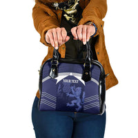 Scotland Football Custom Shoulder Handbag 2026 Come On Scottish Dragon Thistle - Wonder Print Shop