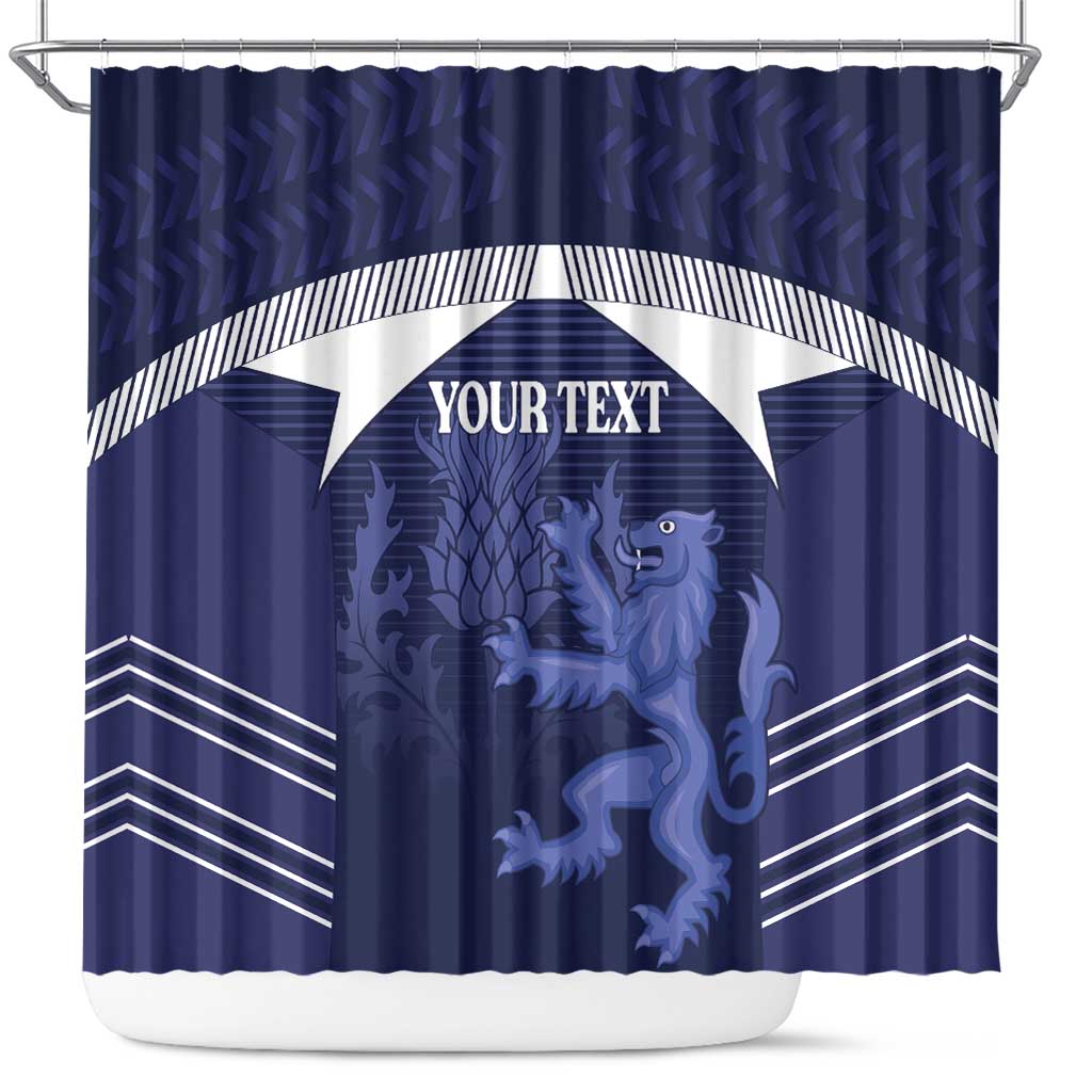Scotland Football Custom Shower Curtain 2026 Come On Scottish Dragon Thistle - Wonder Print Shop