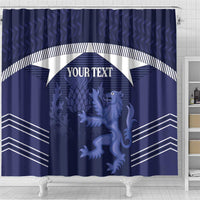 Scotland Football Custom Shower Curtain 2026 Come On Scottish Dragon Thistle - Wonder Print Shop