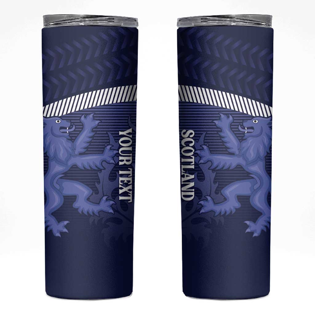 Scotland Football Custom Skinny Tumbler 2026 Come On Scottish Dragon Thistle - Wonder Print Shop