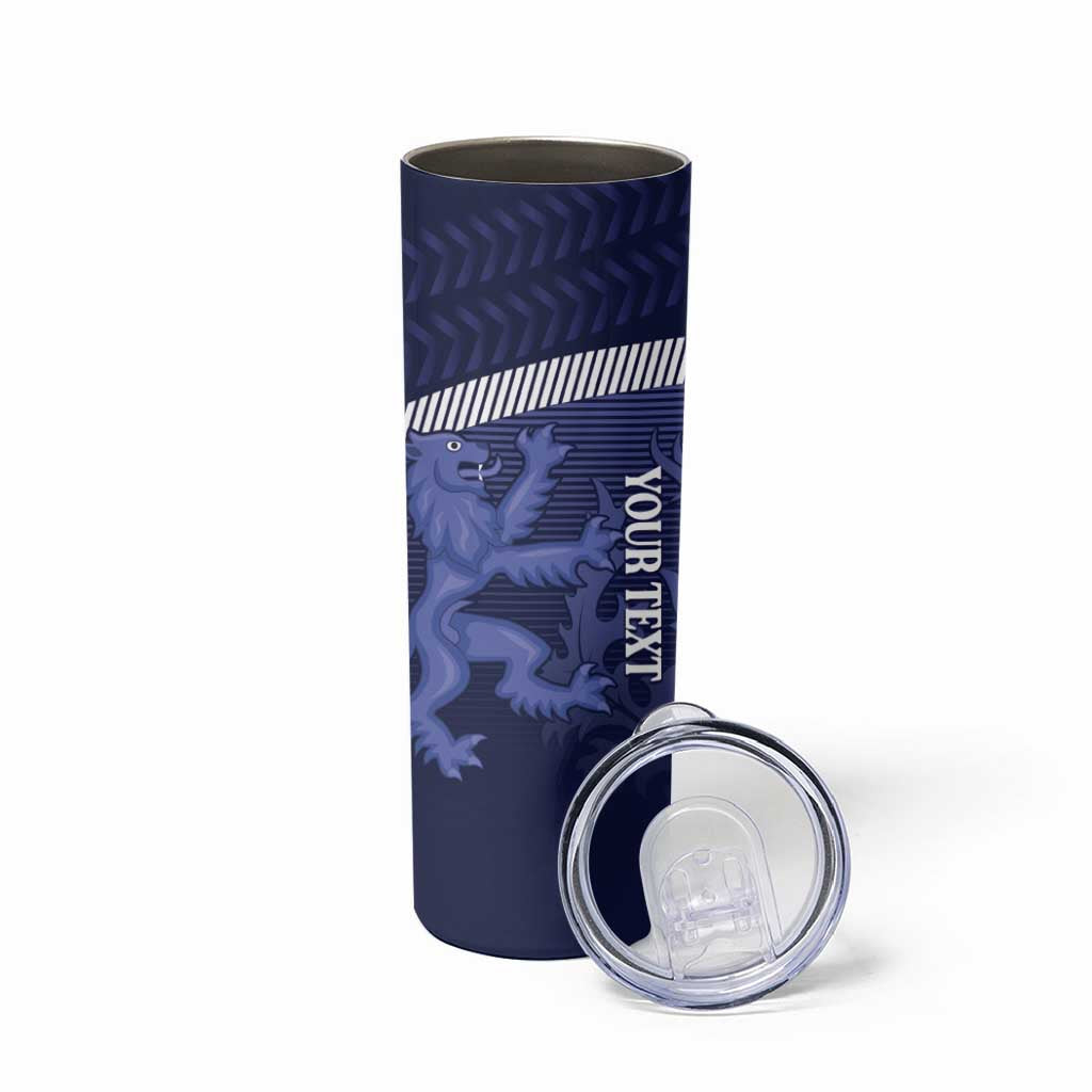 Scotland Football Custom Skinny Tumbler 2026 Come On Scottish Dragon Thistle - Wonder Print Shop