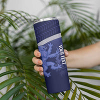 Scotland Football Custom Skinny Tumbler 2026 Come On Scottish Dragon Thistle - Wonder Print Shop