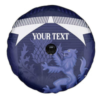 Scotland Football Custom Spare Tire Cover 2026 Come On Scottish Dragon Thistle - Wonder Print Shop