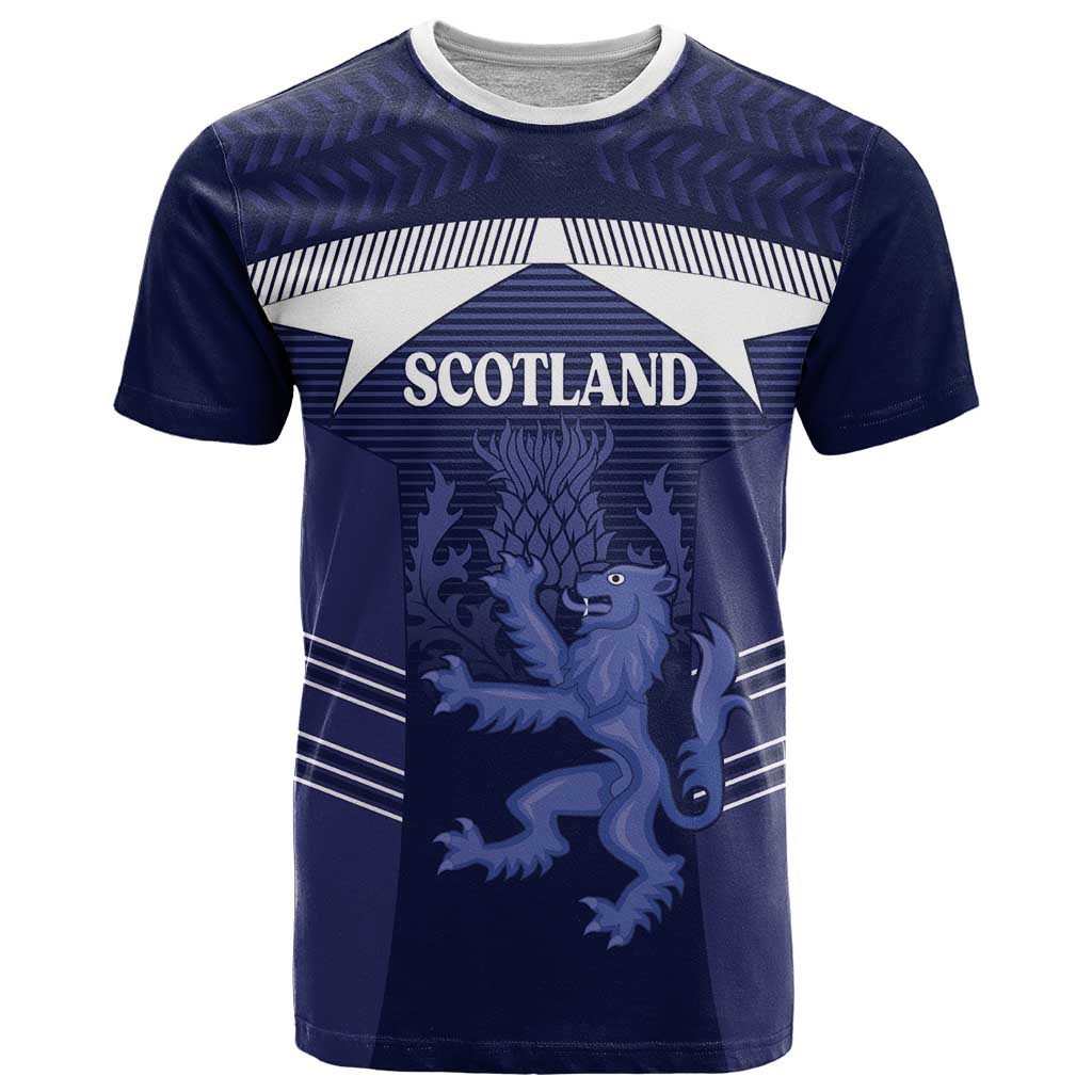 Scotland Football Custom T Shirt 2026 Come On Scottish Dragon Thistle - Wonder Print Shop