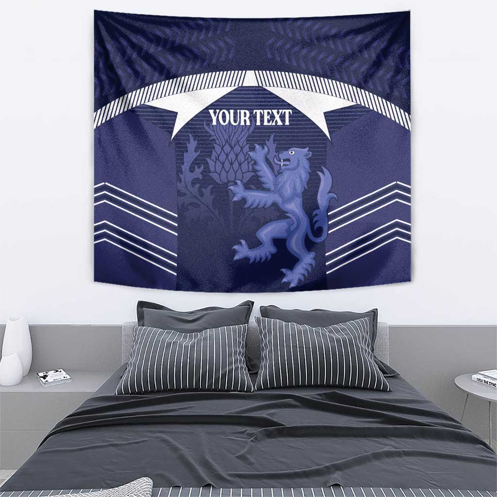 Scotland Football Custom Tapestry 2026 Come On Scottish Dragon Thistle - Wonder Print Shop