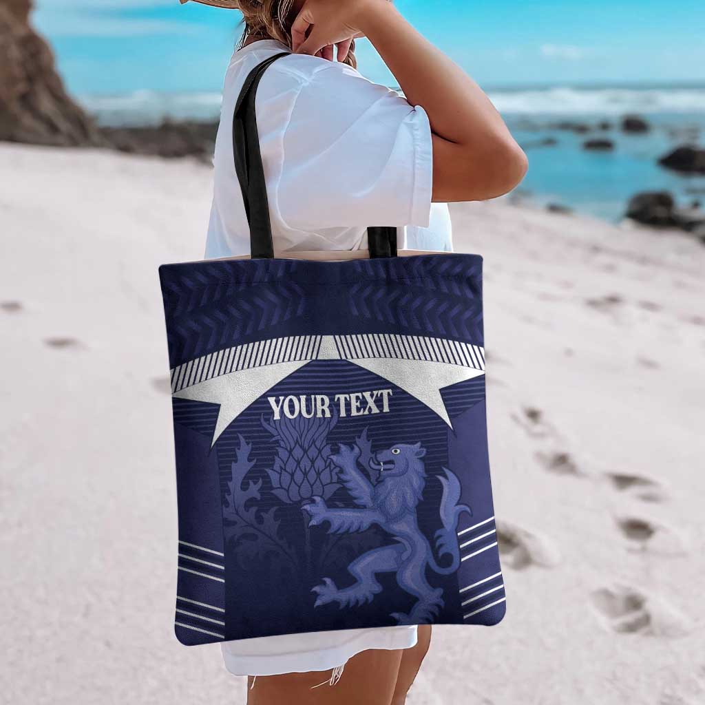 Scotland Football Custom Tote Bag 2026 Come On Scottish Dragon Thistle - Wonder Print Shop