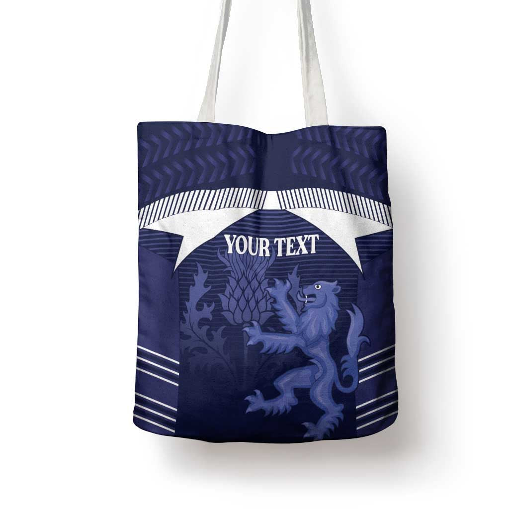 Scotland Football Custom Tote Bag 2026 Come On Scottish Dragon Thistle - Wonder Print Shop