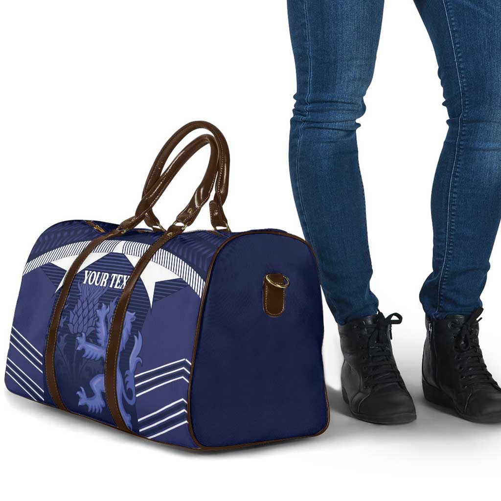 Scotland Football Custom Travel Bag 2026 Come On Scottish Dragon Thistle - Wonder Print Shop