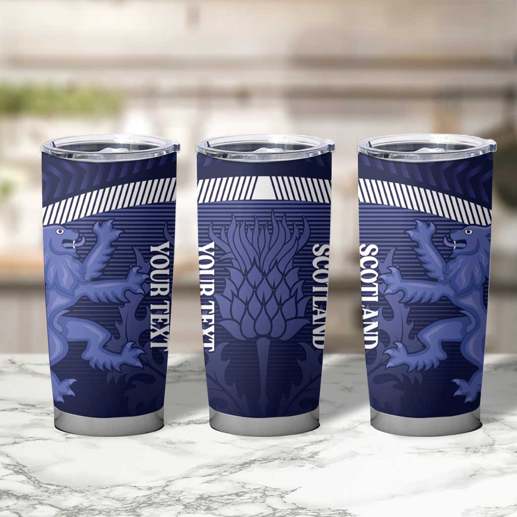 Scotland Football Custom Tumbler Cup 2026 Come On Scottish Dragon Thistle - Wonder Print Shop