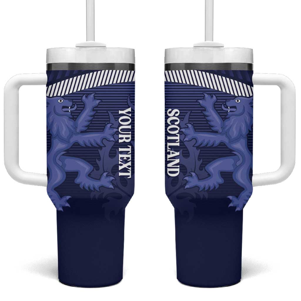 Scotland Football Custom Tumbler With Handle 2026 Come On Scottish Dragon Thistle - Wonder Print Shop