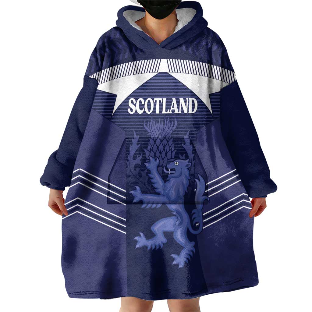 Scotland Football Custom Wearable Blanket Hoodie 2026 Come On Scottish Dragon Thistle - Wonder Print Shop