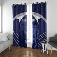 Scotland Football Custom Window Curtain 2026 Come On Scottish Dragon Thistle - Wonder Print Shop